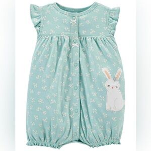 CARTERS 24M Girls Bunny Romper | NWT